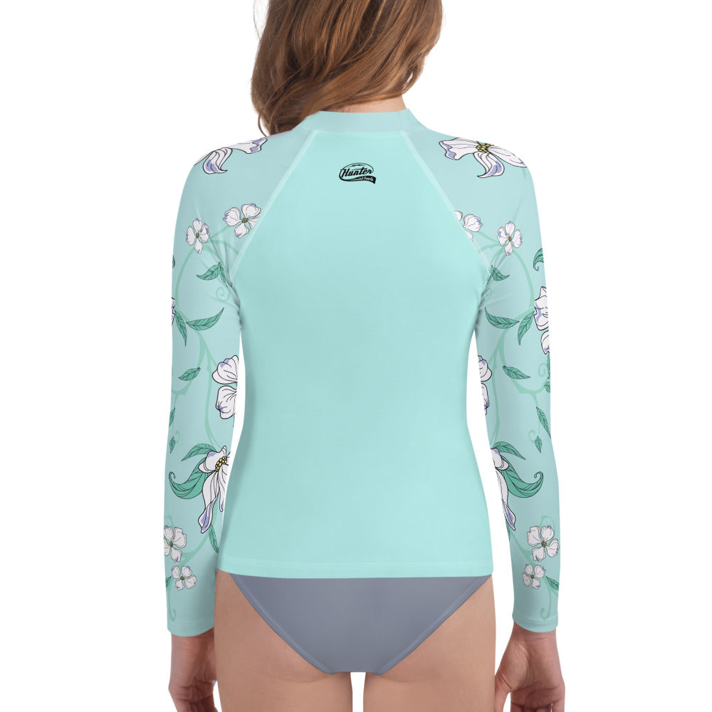 Hunter Coastal Supply - Aloha Rash Guard (Big Kids)