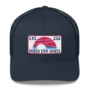 Hunter Coastal Supply - Sundown Womens Trucker (mid-proflie)