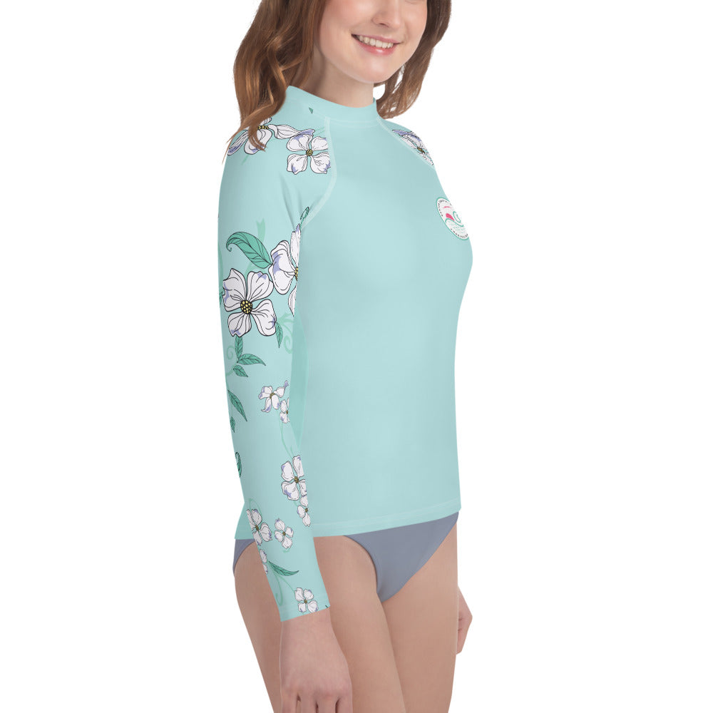 Hunter Coastal Supply - Aloha Rash Guard (Big Kids)