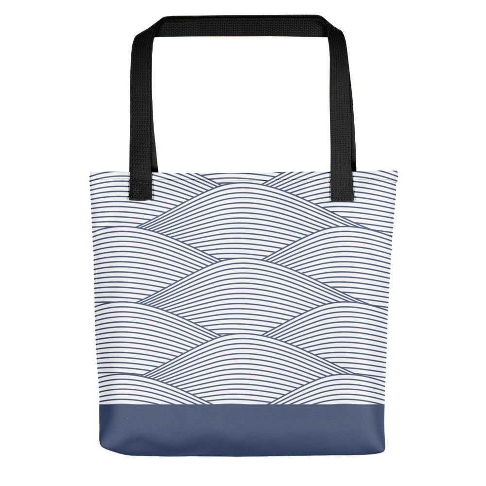Hunter Coastal Supply - Simple Swell Blue Beach Tote