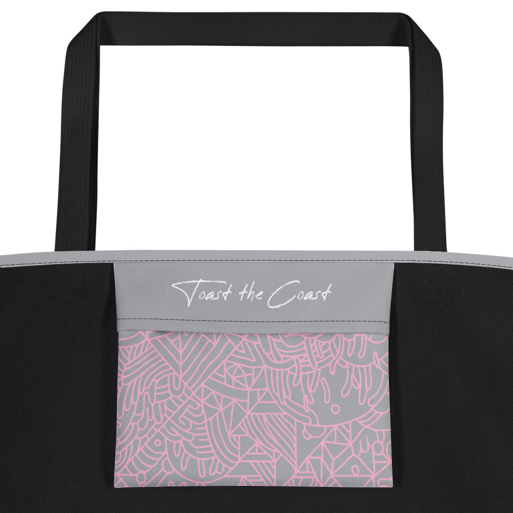 Hunter Coastal Supply - Aztec Pink Beach Bag