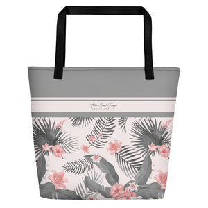 Hunter Coastal Supply - Palms Grey Beach Bag
