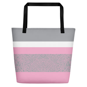 Hunter Coastal Supply - Aztec Pink Beach Bag