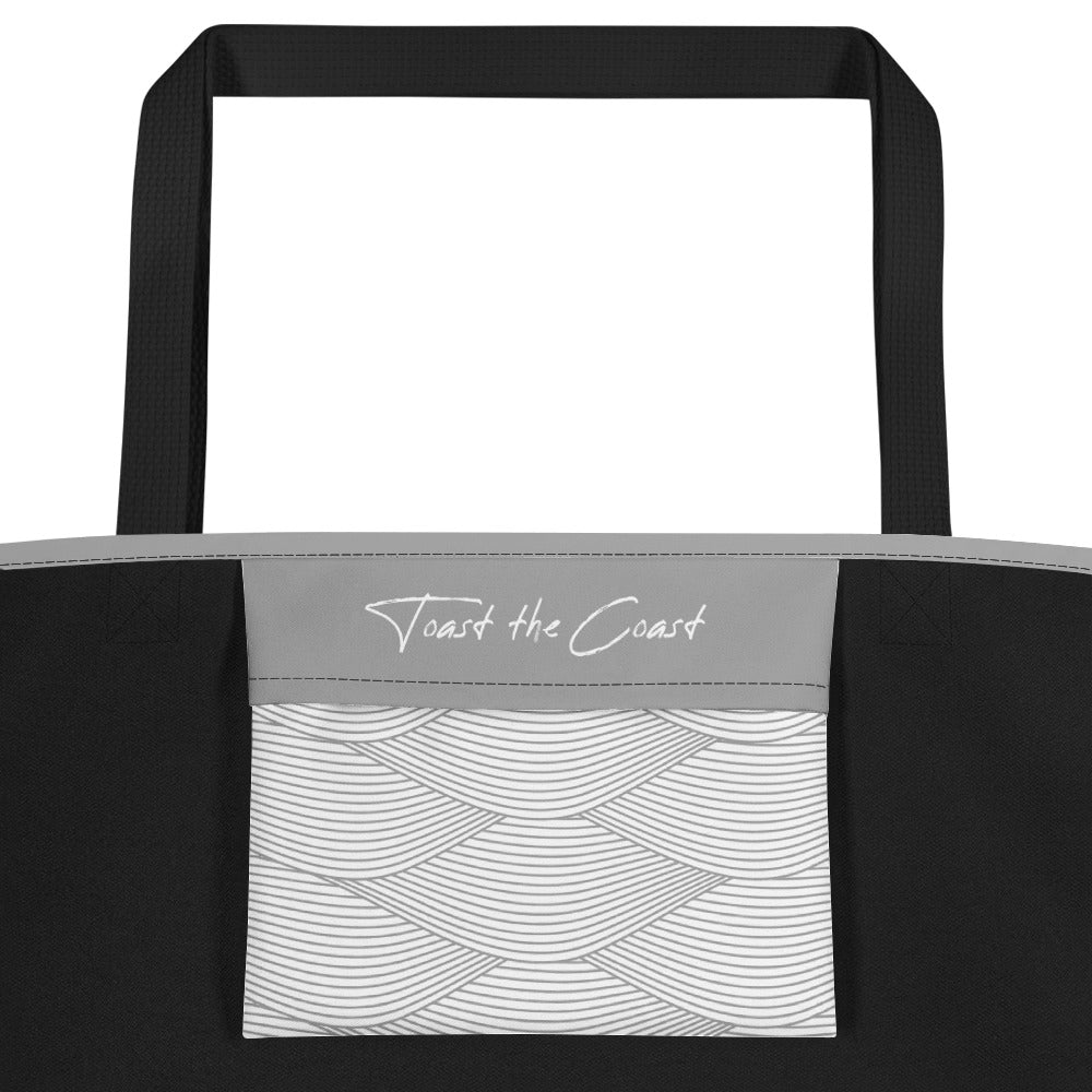 Hunter Coastal Supply - Simple Swell Grey Beach Bag