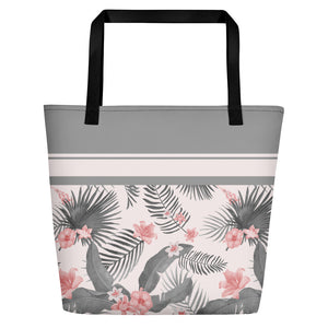 Hunter Coastal Supply - Palms Grey Beach Bag