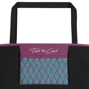 Hunter Coastal Supply - Etched Purple Beach Bag