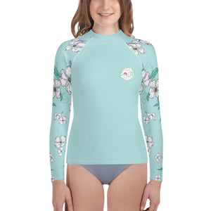 Hunter Coastal Supply - Aloha Rash Guard (Big Kids)