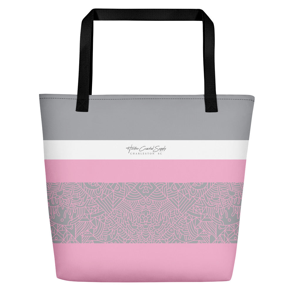 Hunter Coastal Supply - Aztec Pink Beach Bag