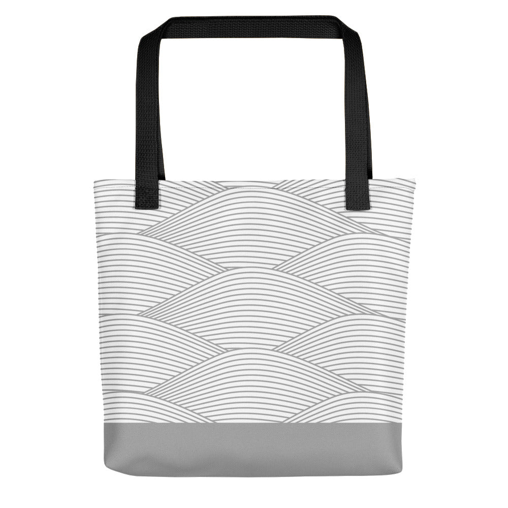 Hunter Coastal Supply - Simple Swell Grey Beach Tote