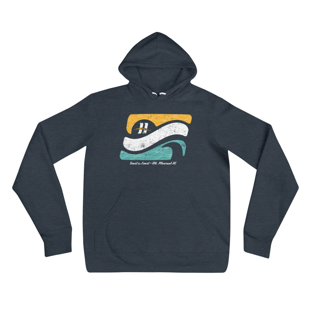 Hunter Coastal Supply - Waves & Rays Hoodie