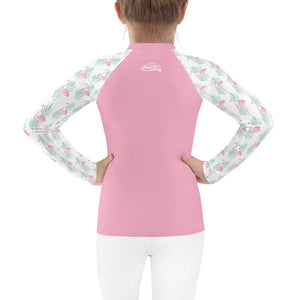Hunter Coastal Supply - Flamingos Rash Guard (Little Kids)