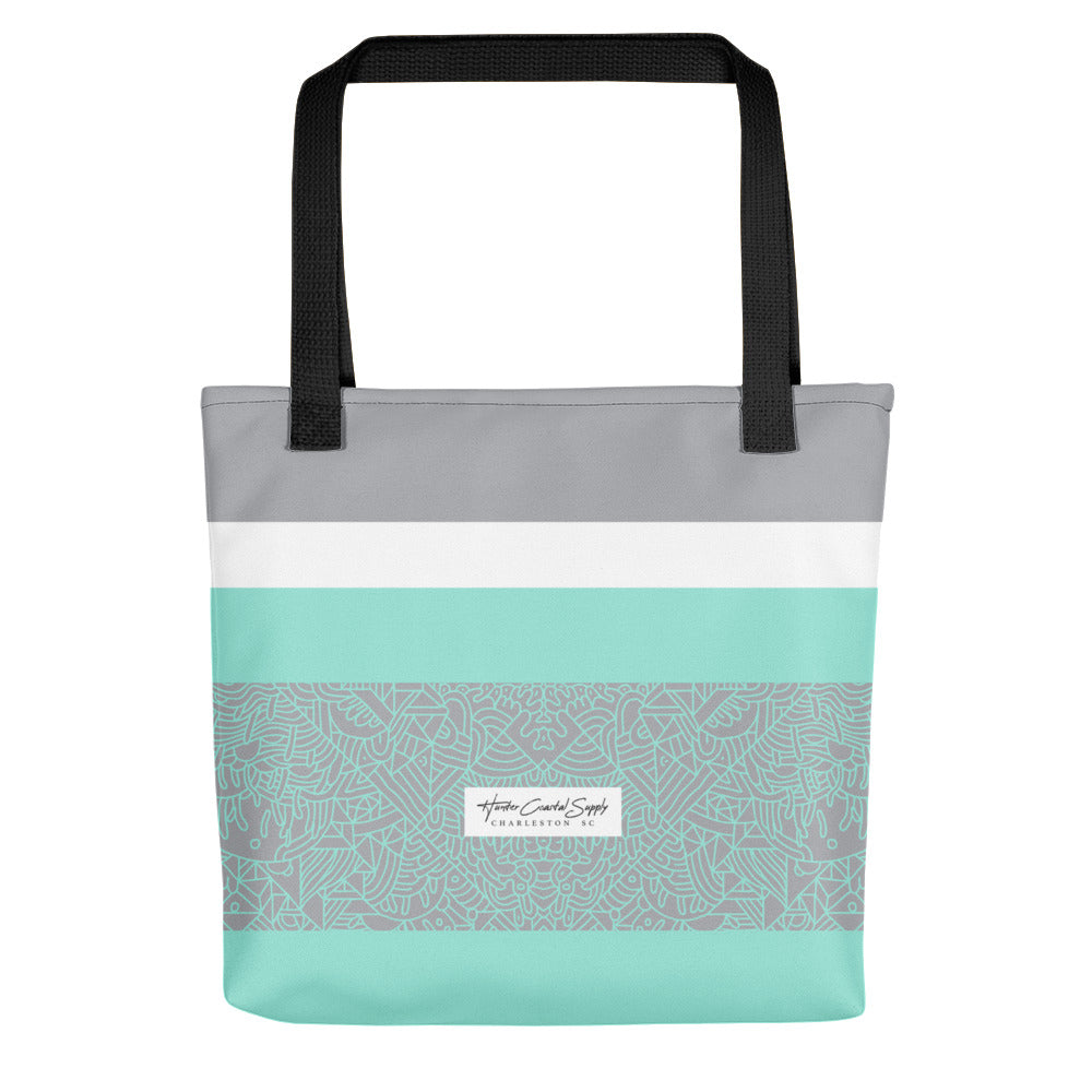 Hunter Coastal Supply - Aztec Aqua Beach Tote
