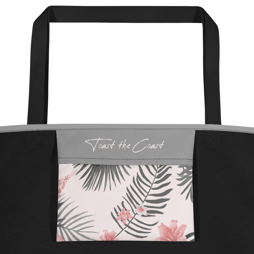 Hunter Coastal Supply - Palms Grey Beach Bag