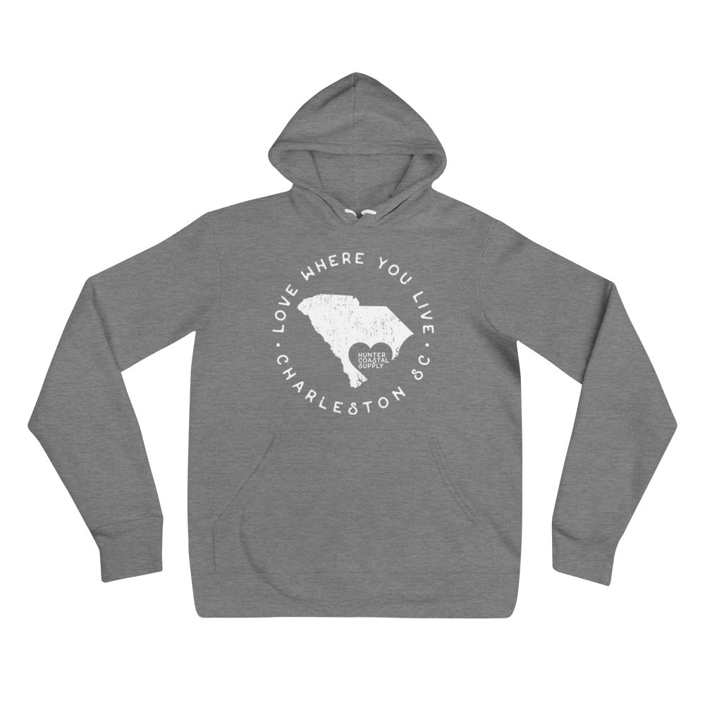 Hunter Coastal Supply - Love Where You Live Hoodie